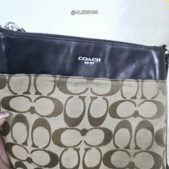 Coach Crossbody Bag - Brown and Tan - Picture 6 of 15